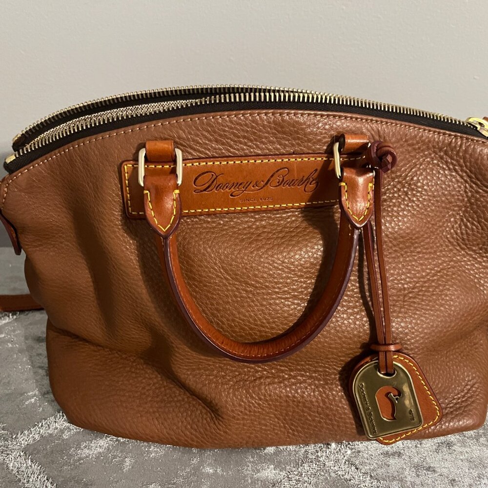 Dooney & Bourke Dillen Pebble Leather Satchel